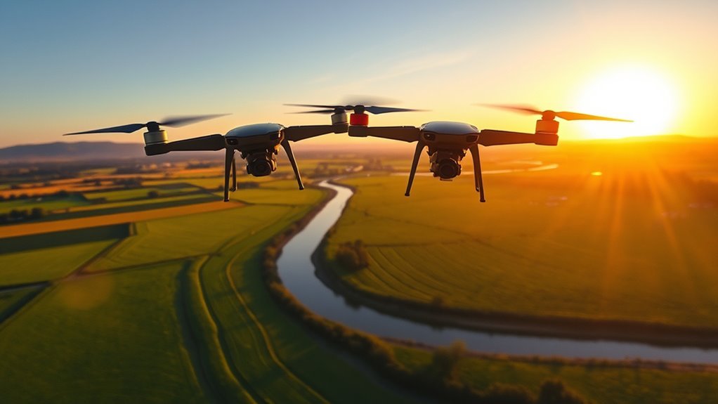 immersive drone flying experience