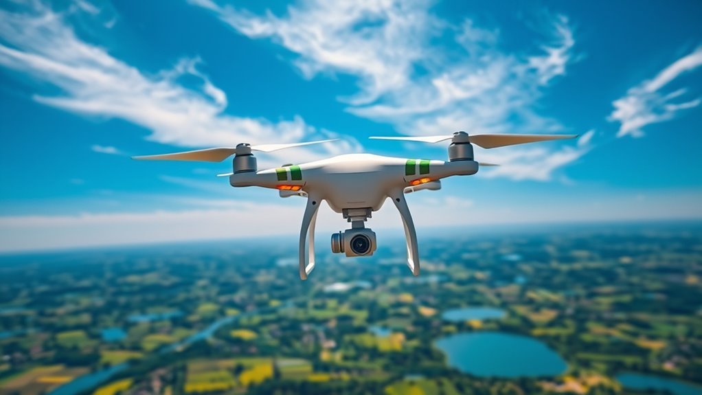 impressive aerial photography capabilities