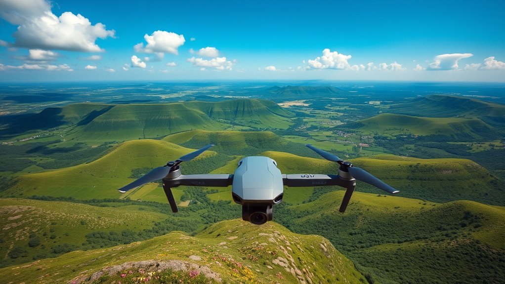 impressive aerial photography capabilities