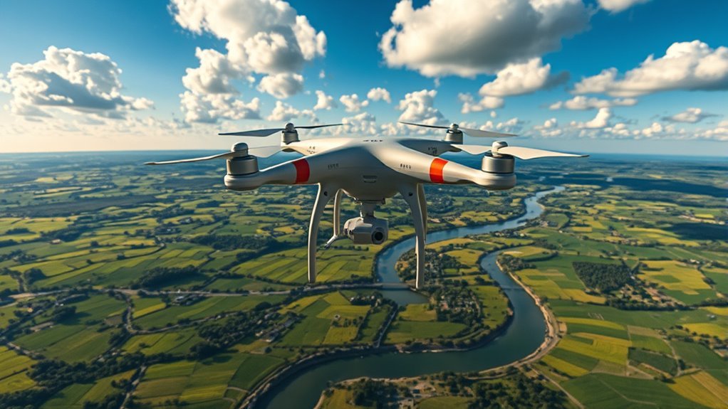 impressive aerial photography capabilities