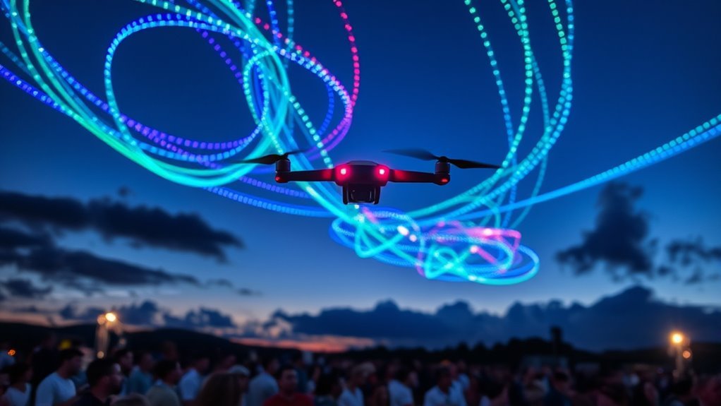 innovative aerial entertainment experience