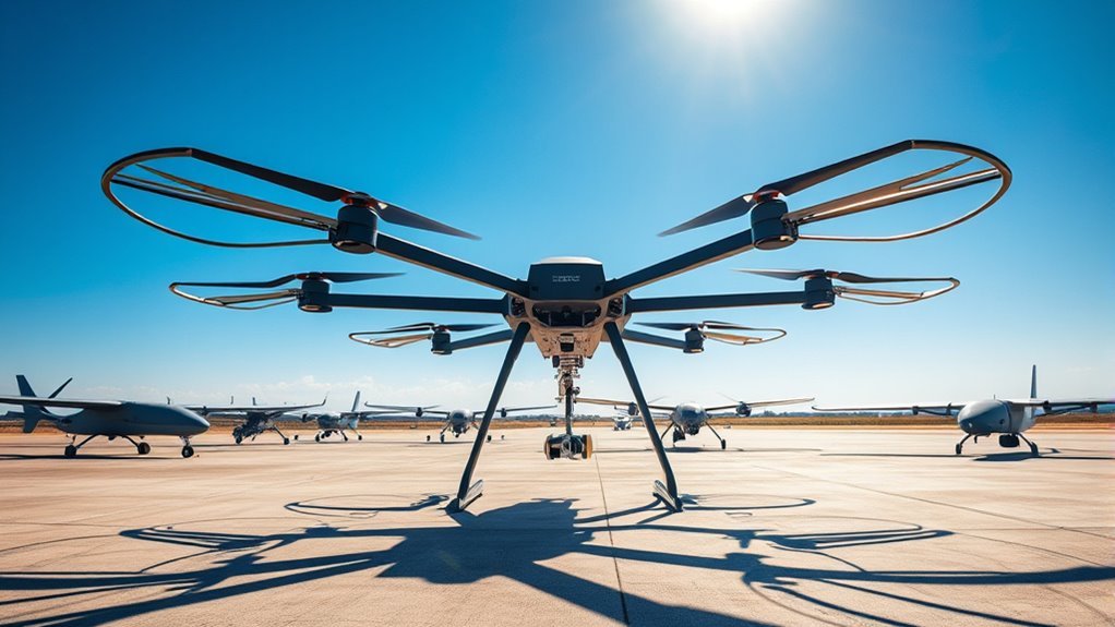 large drone dimensional factors