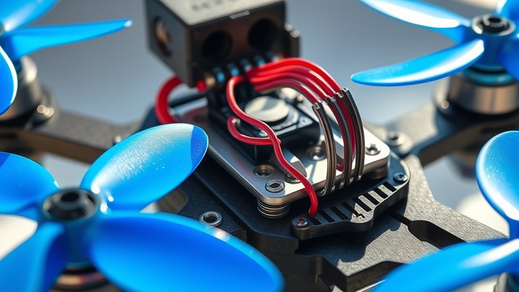 lightweight polymer drone components