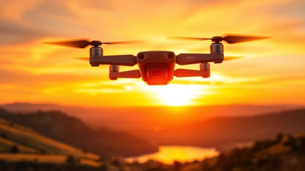lightweight portable drone design