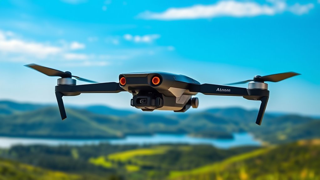 lightweight portable drone design