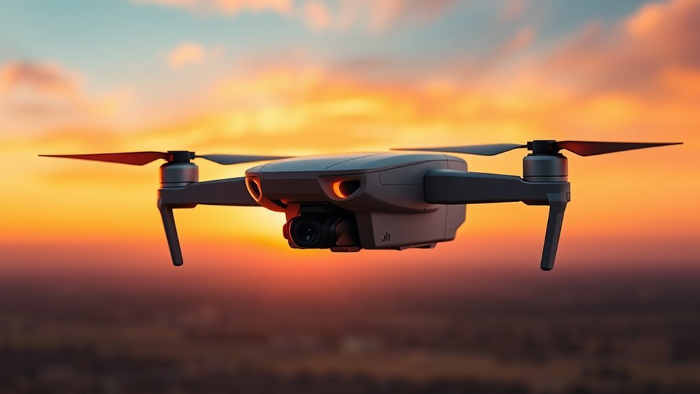 lightweight portable drone design