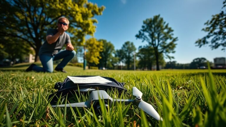 locating a missing drone