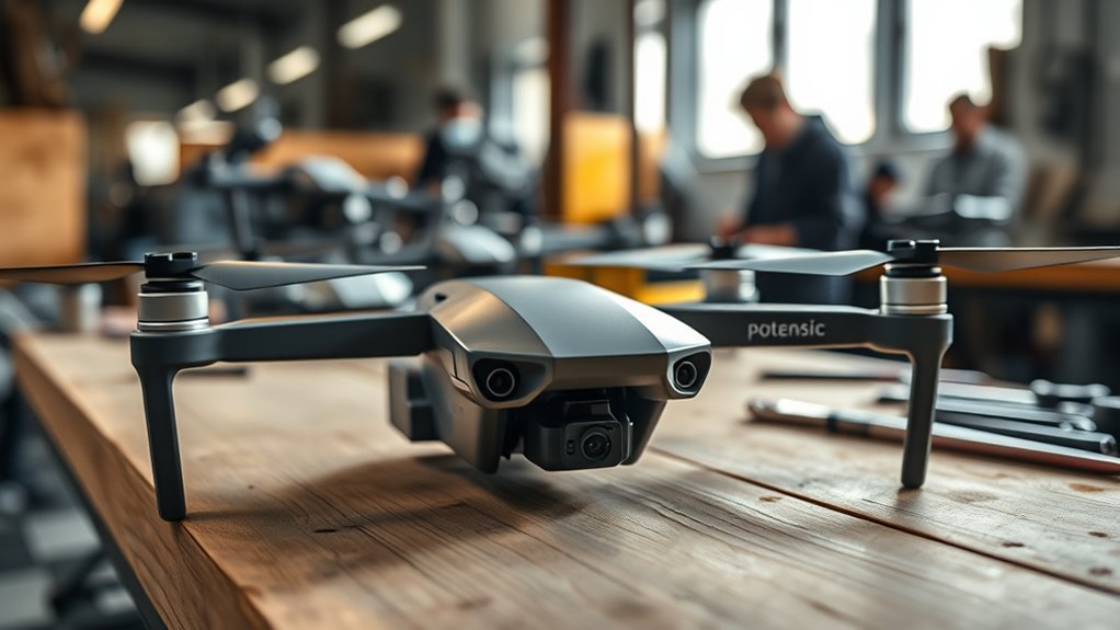 locating potensic drone manufacturing