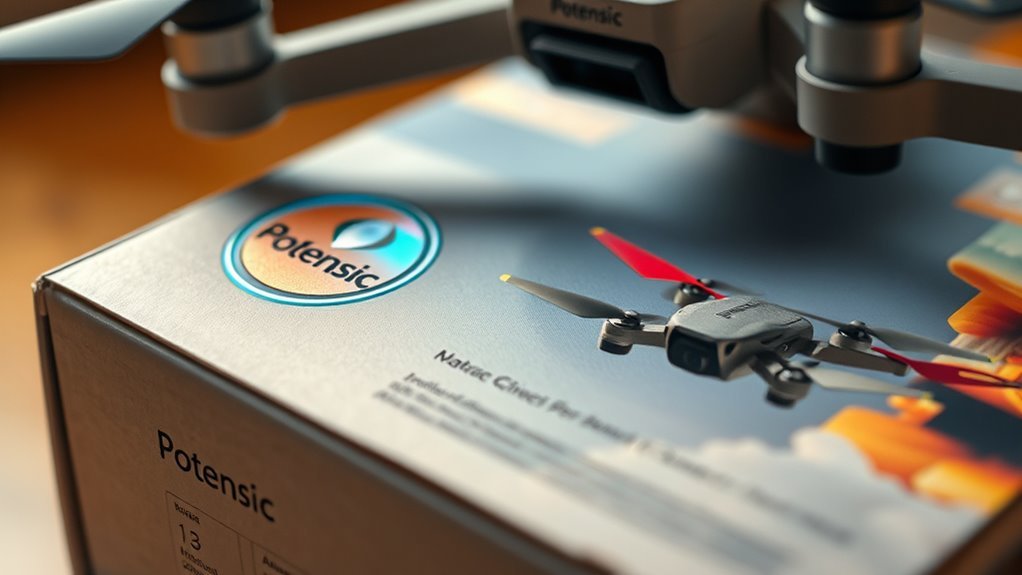 manufacturing details on packaging