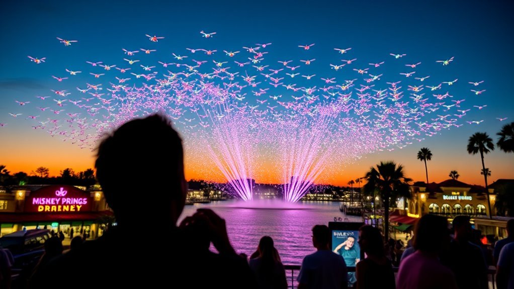 marketplace dock drone show