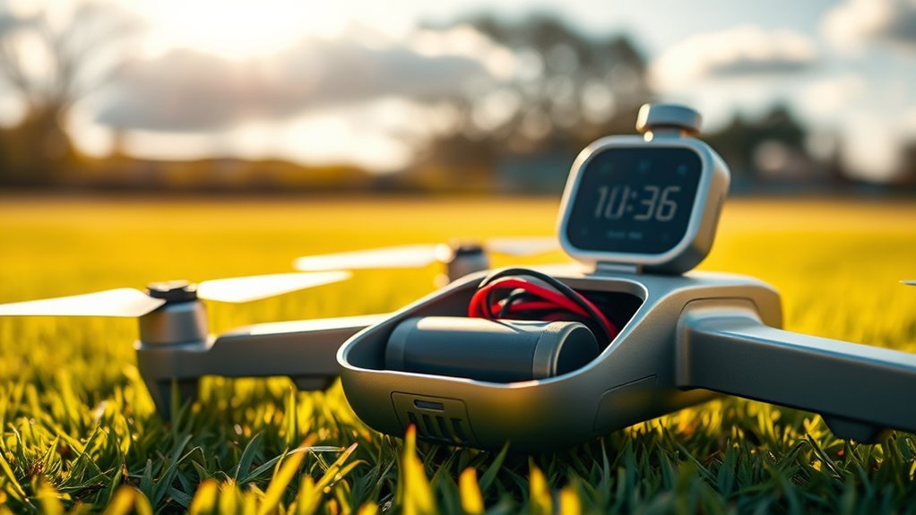 maximizing drone battery performance