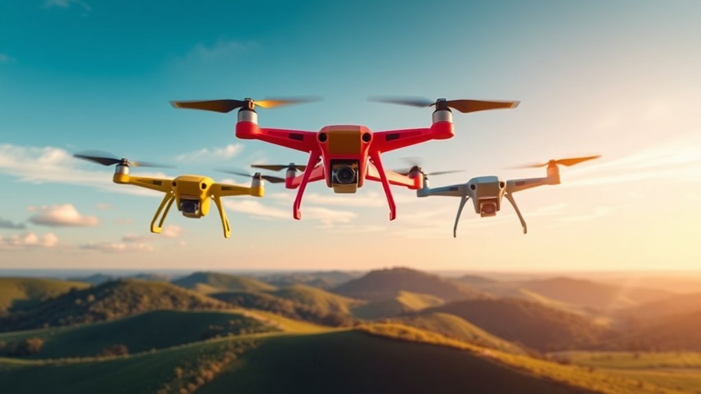 mid range drone with stability