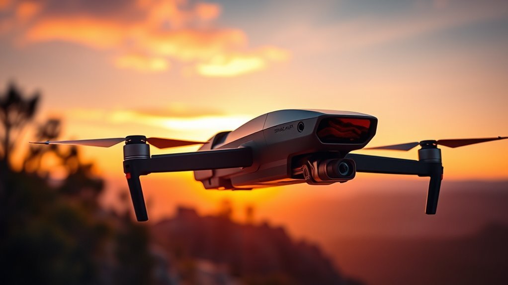 mid range thermal drone features
