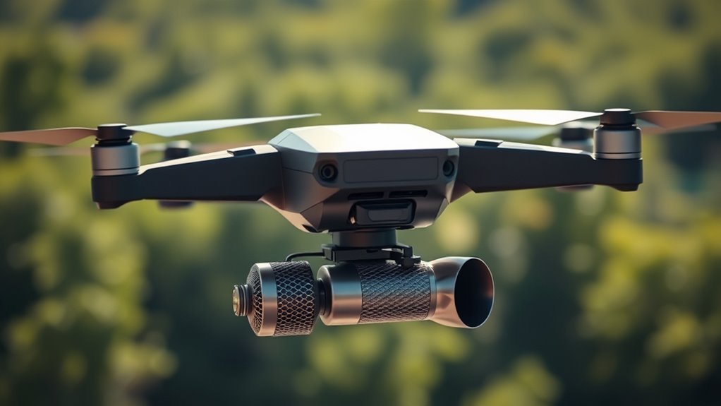 noise reduction in drones
