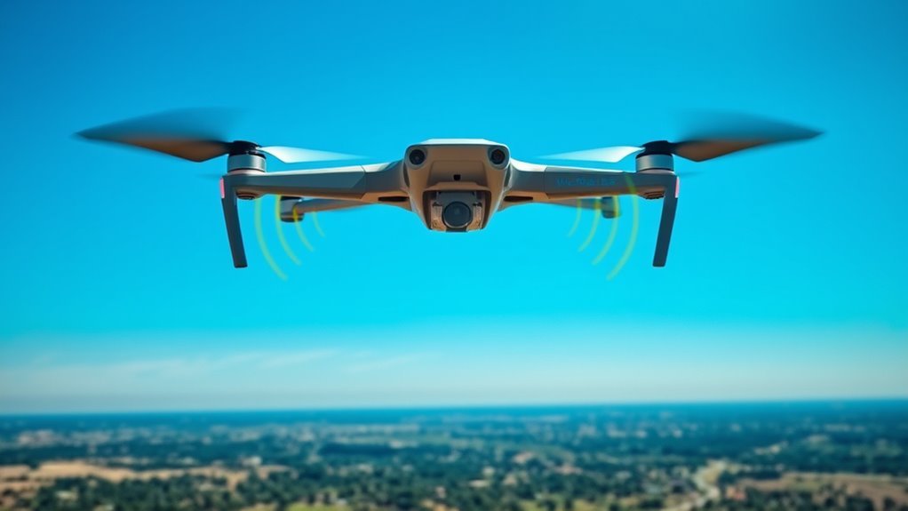 reliable drone communication band