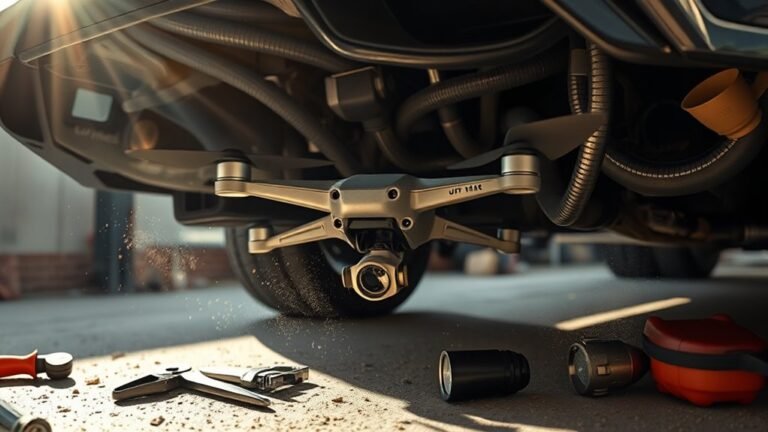 remove drone from exhaust