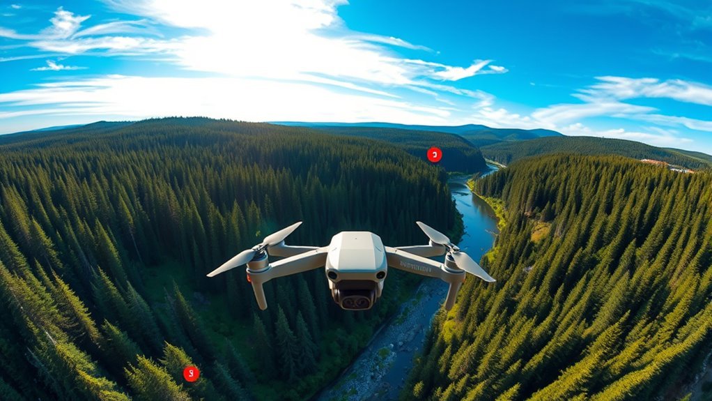 respect flight restrictions forests