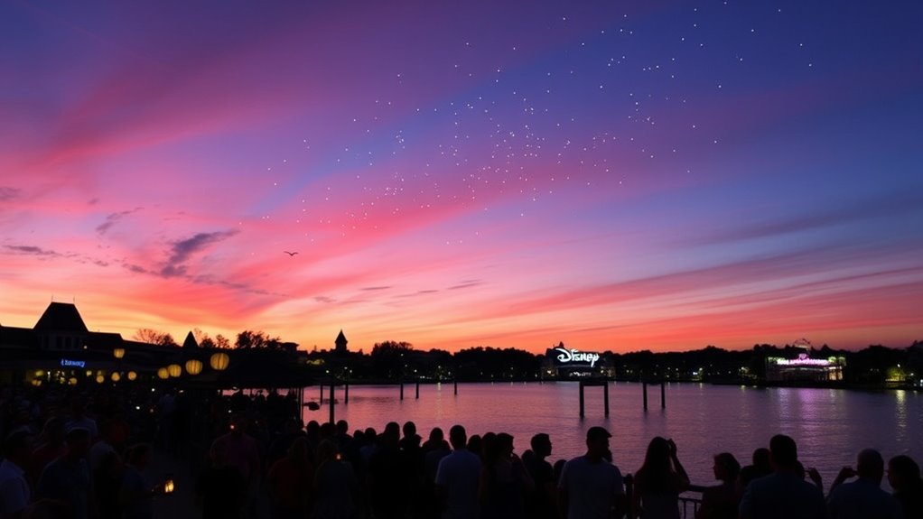 seasonal drone show adjustments