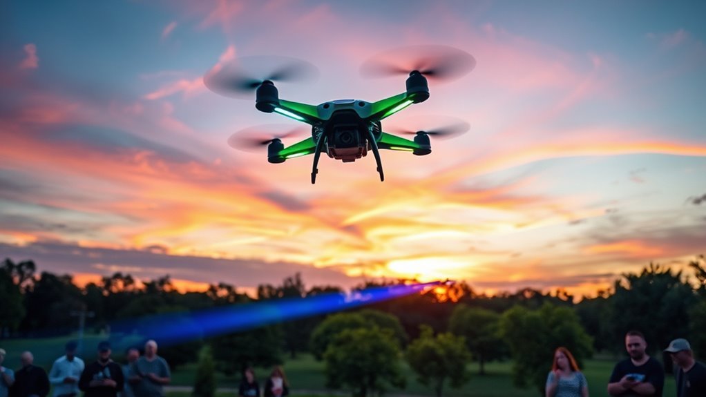 sharper image glow drone reviews
