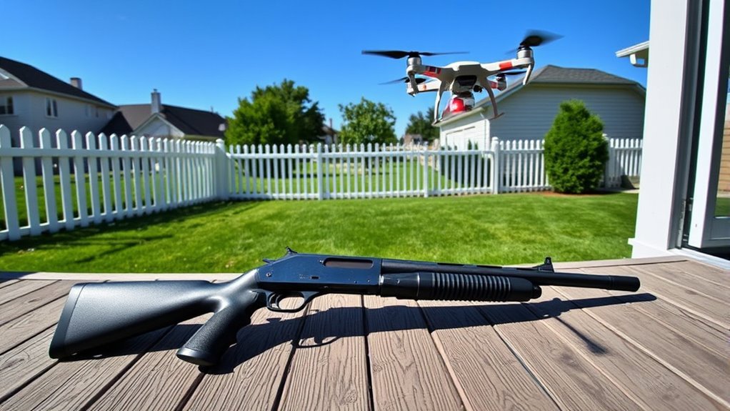 shooting drones incurs criminal charges