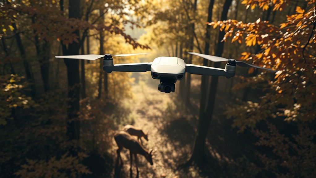 silent drone flight techniques