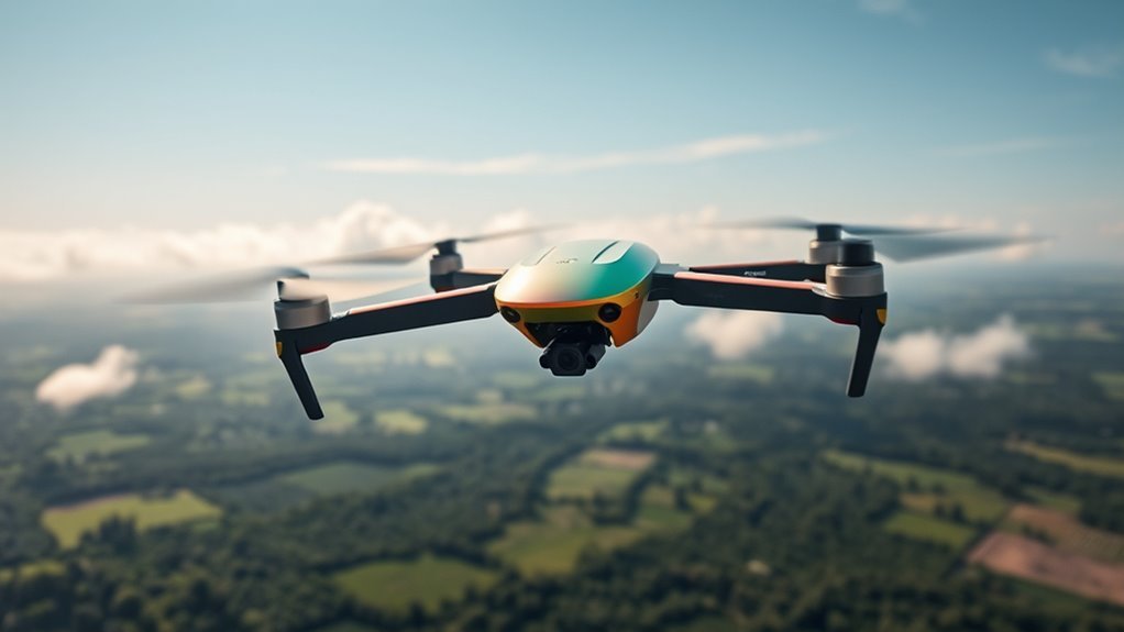 stabilized 4k aerial photography