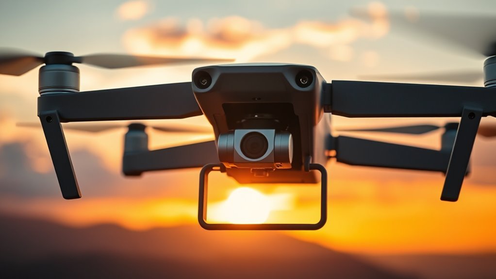 stable aerial footage technology