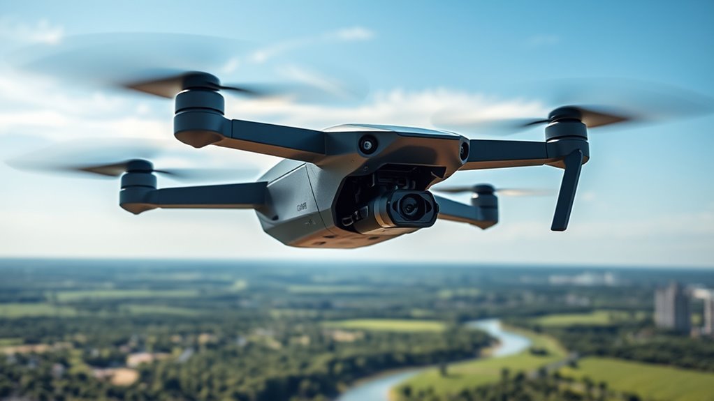 stable maneuverable responsive drone