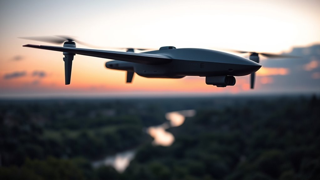 stealthy surveillance drone capabilities