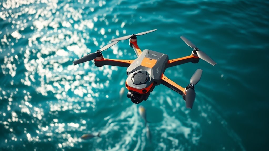 swellpro fishing drone features