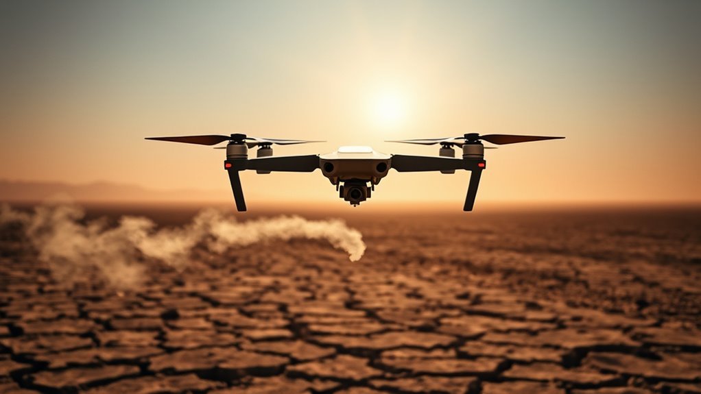 temperature limits ensure drone safety