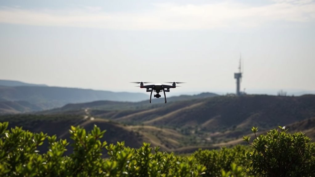 terrain masking complicates detection