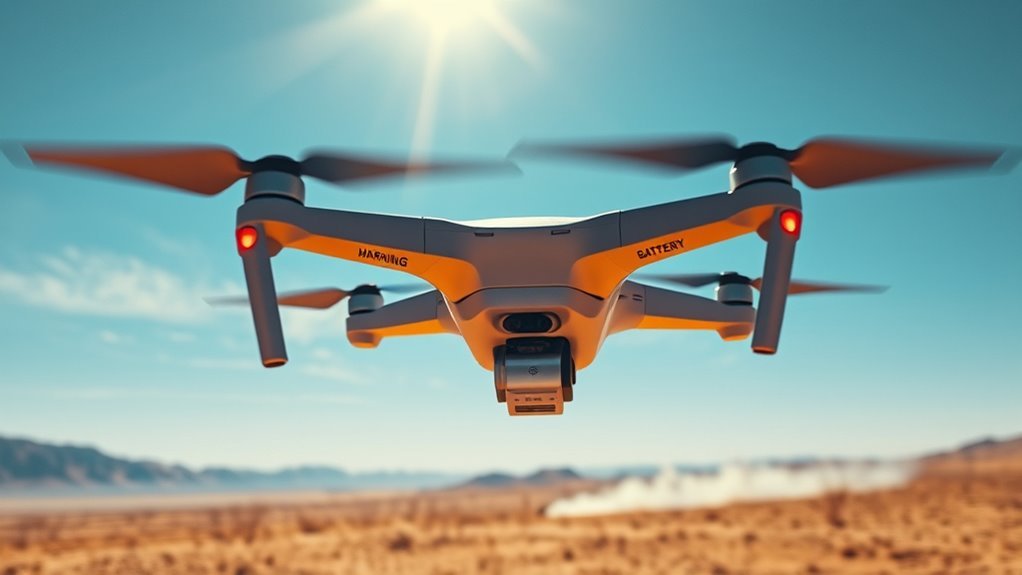 thermal management for drones