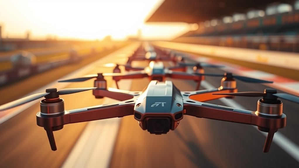 thrilling racing drone experience
