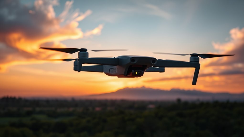typical consumer drone flight