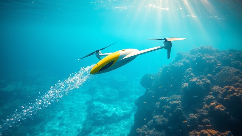 underwater imaging and maneuverability