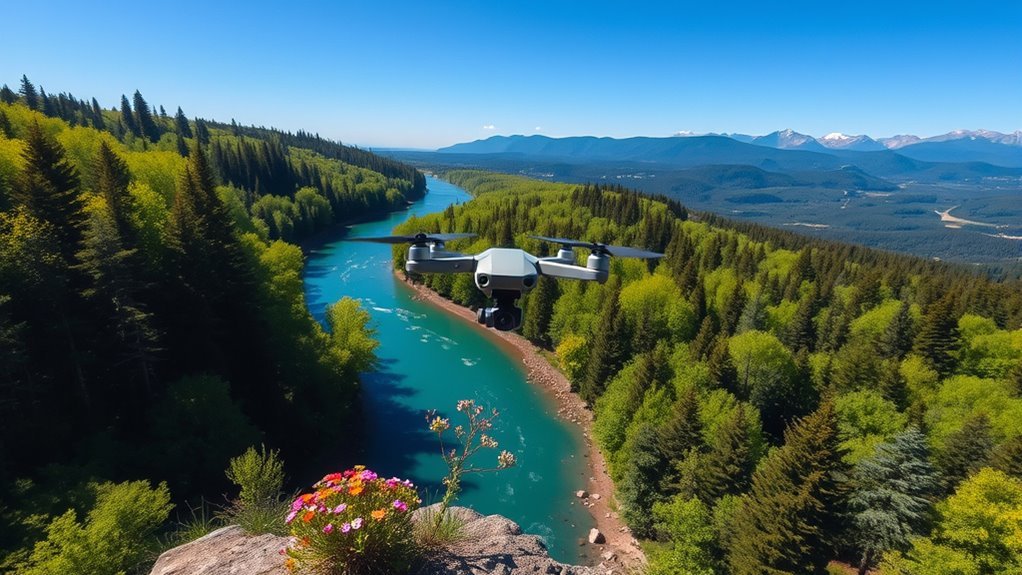 user friendly compact drone features
