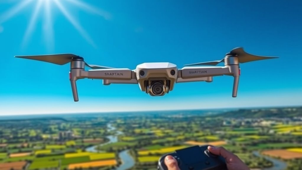 user friendly drone flying