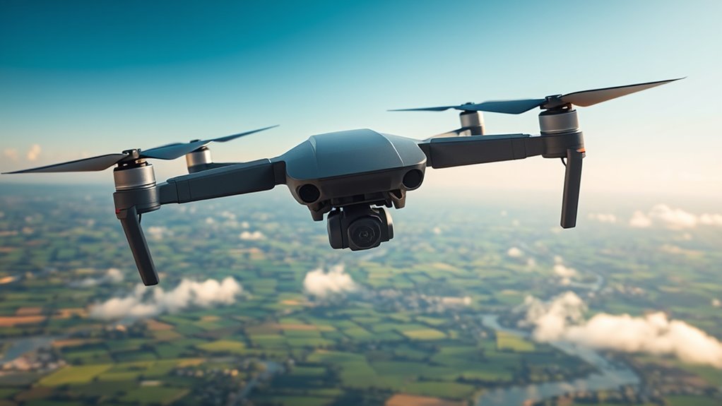 user friendly portable drone design