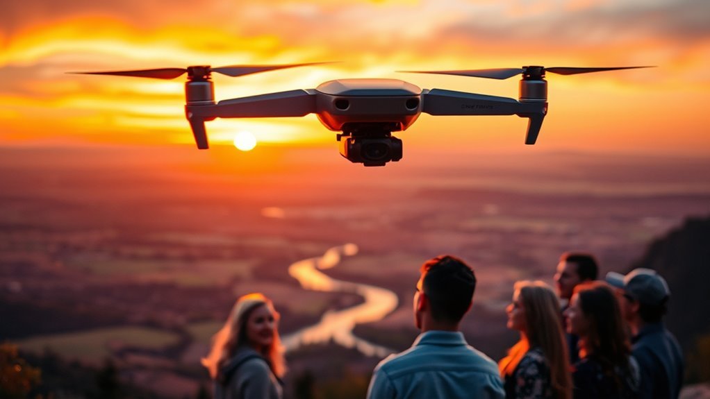 versatile drone with dual camera