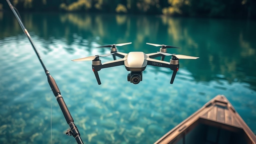 versatile fishing drone experience