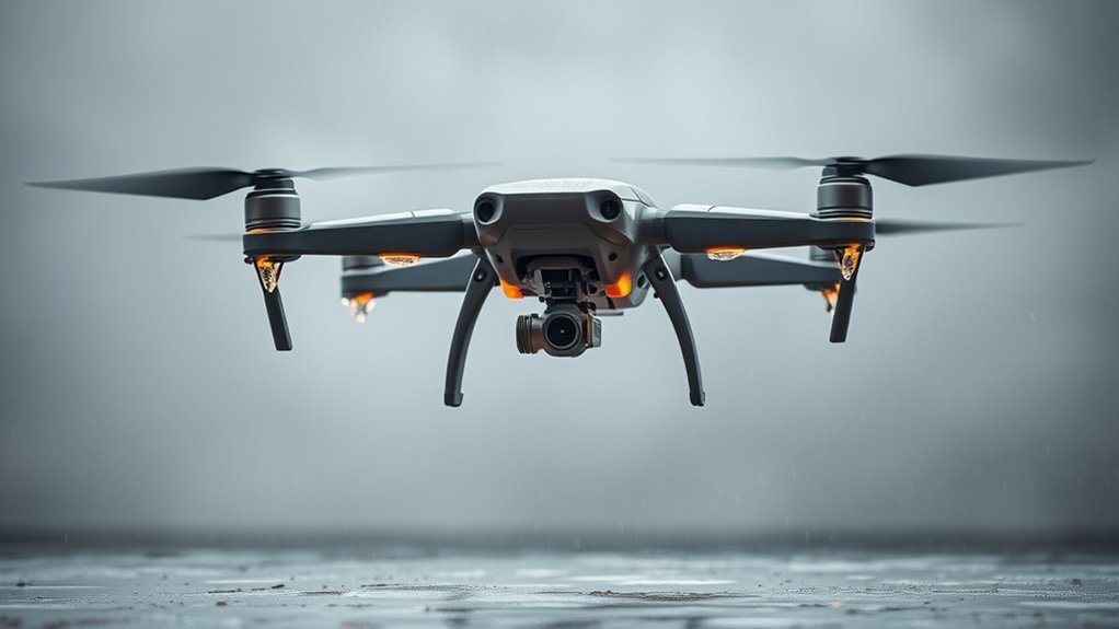 water s negative impact on drones