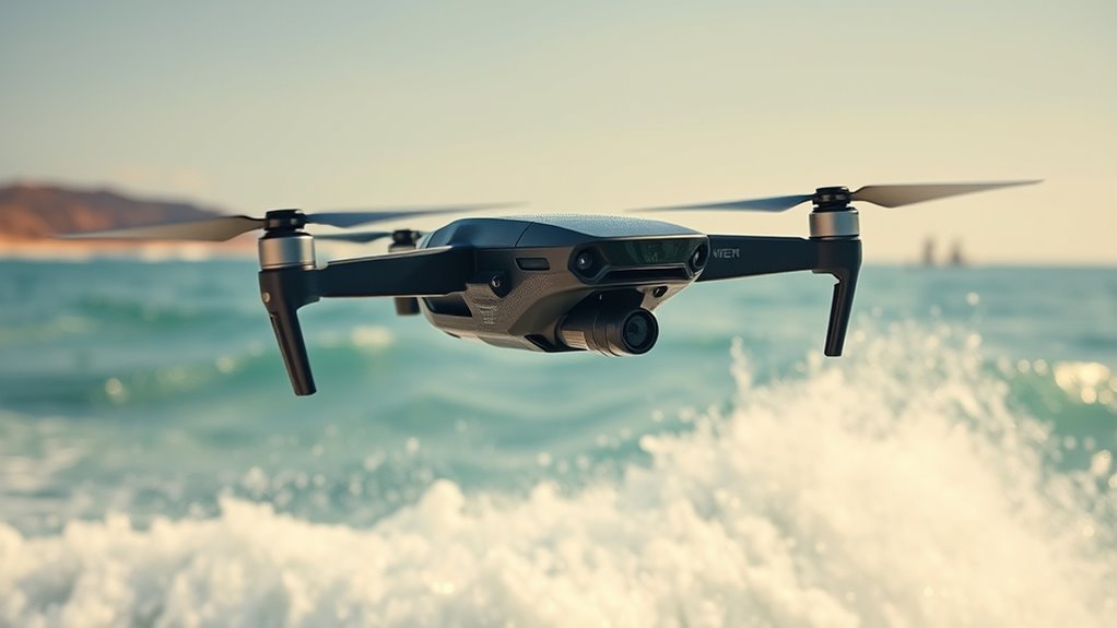waterproof drone performance features