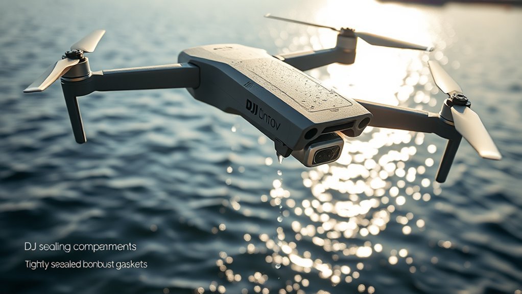 waterproofing in drone assembly