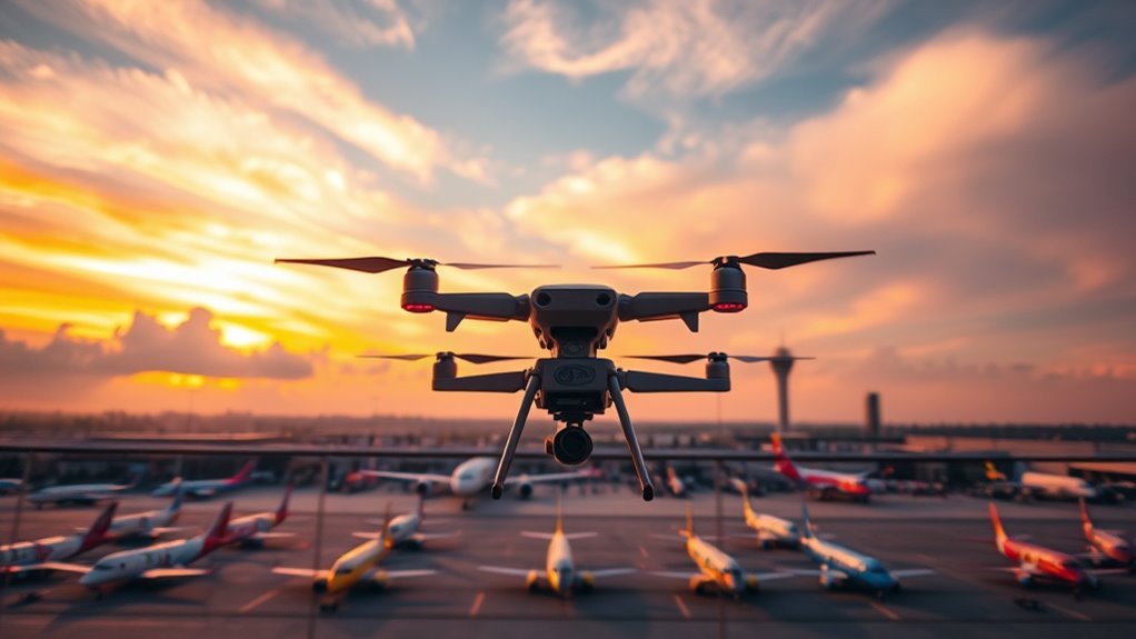 5 mile airport drone regulation