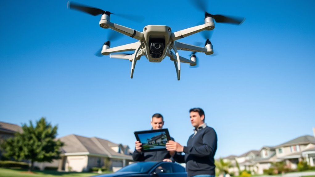 aerial asset tracking drones