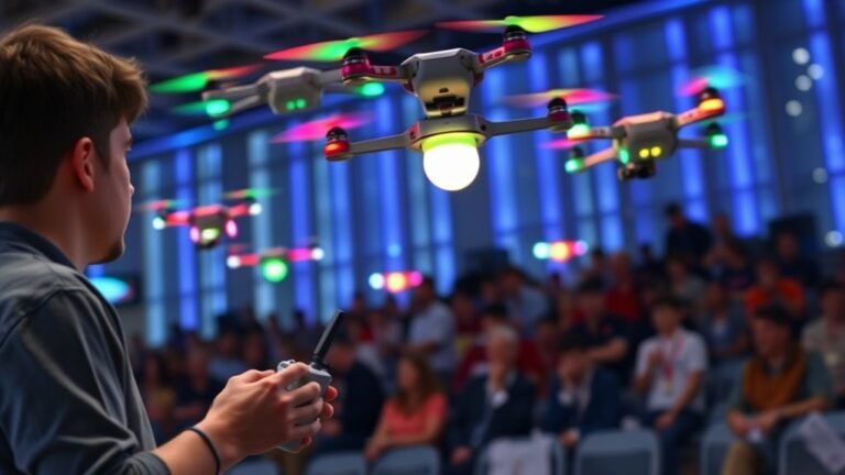 aerial competition with drones
