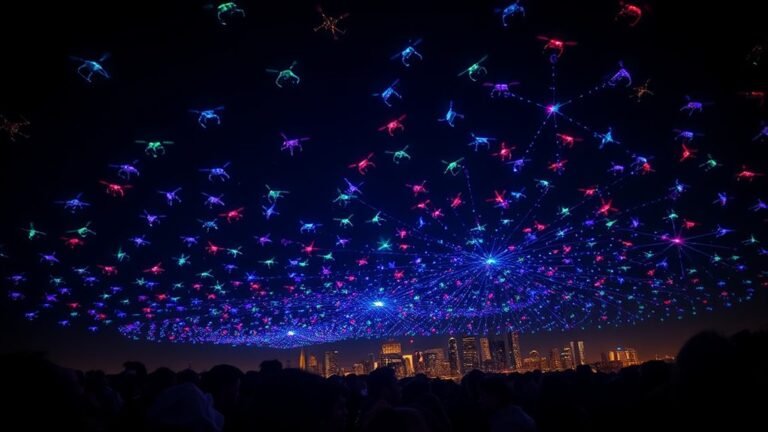 aerial light display technology