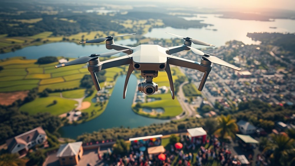 aerial photography and storytelling