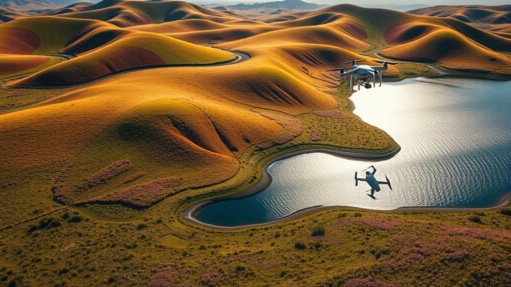 aerial photography composition techniques